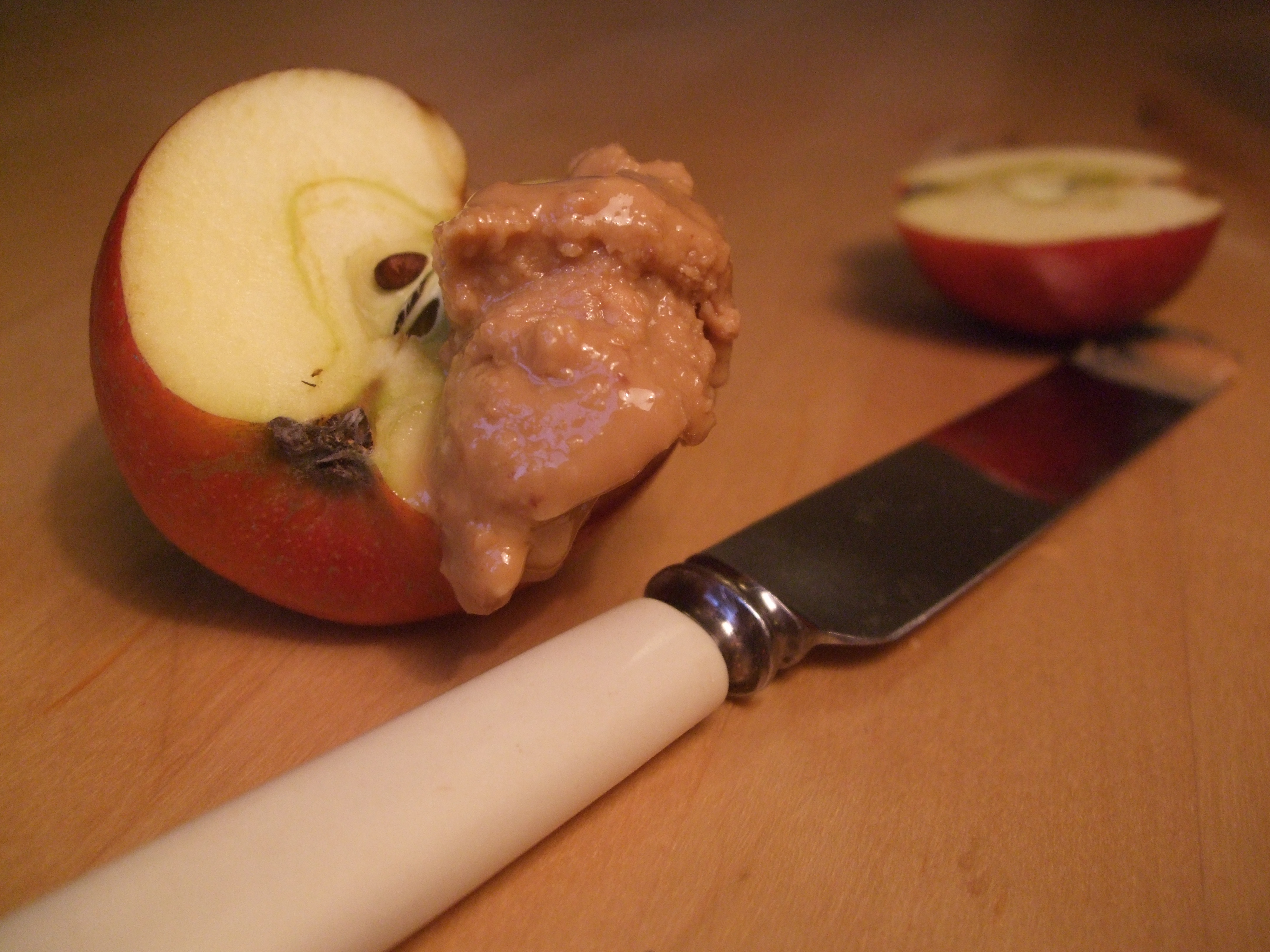 Apple Crumble Ice Cream and Peanut Butter and Jelly Ice Cream