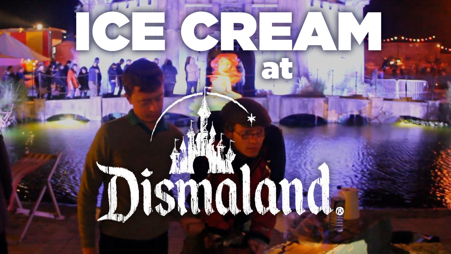 Concrete & Rust Ice Cream at Dismaland