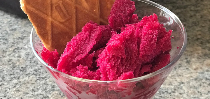 Beet & Ginger Sorbet